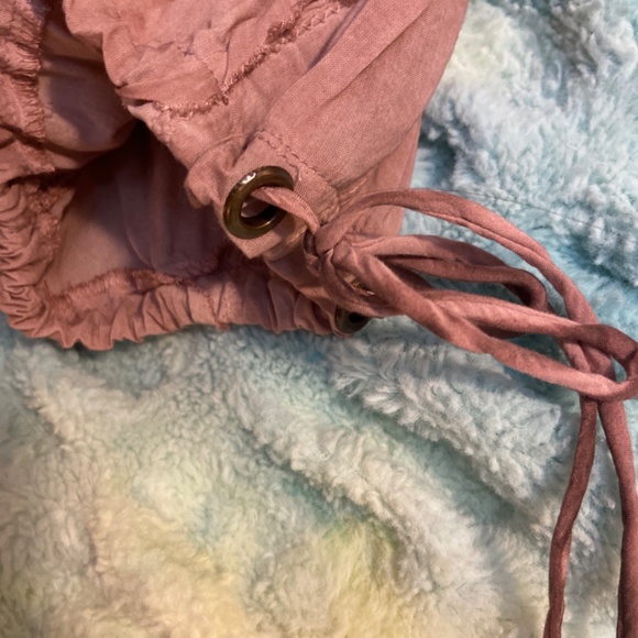 Free People Act Natural Shapeless Romper, old rose - Picture 4 of 12